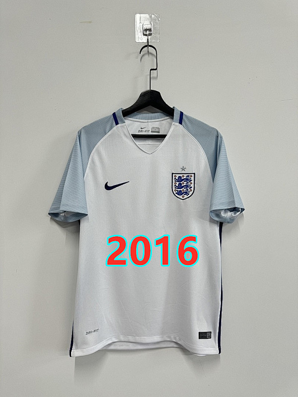 England Home Retro Jersey S-2XL