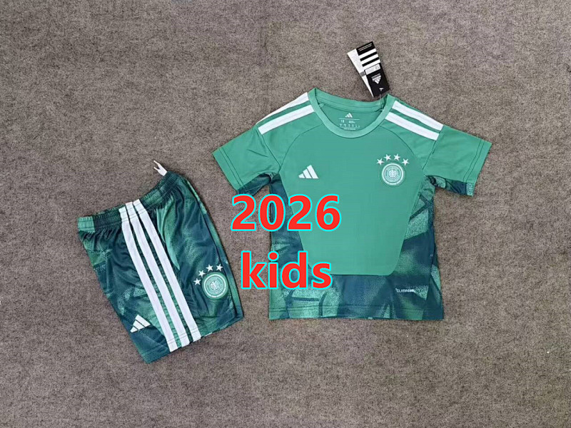 Germany Goalkeeper Kids Jersey+shorts Kit 16 -28