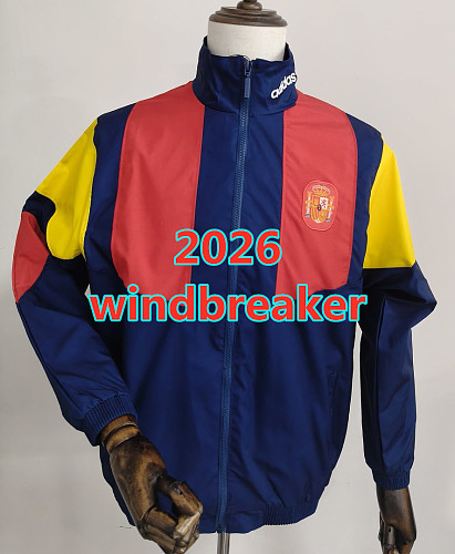 Spain Embroidery Windbreaker S-2XL