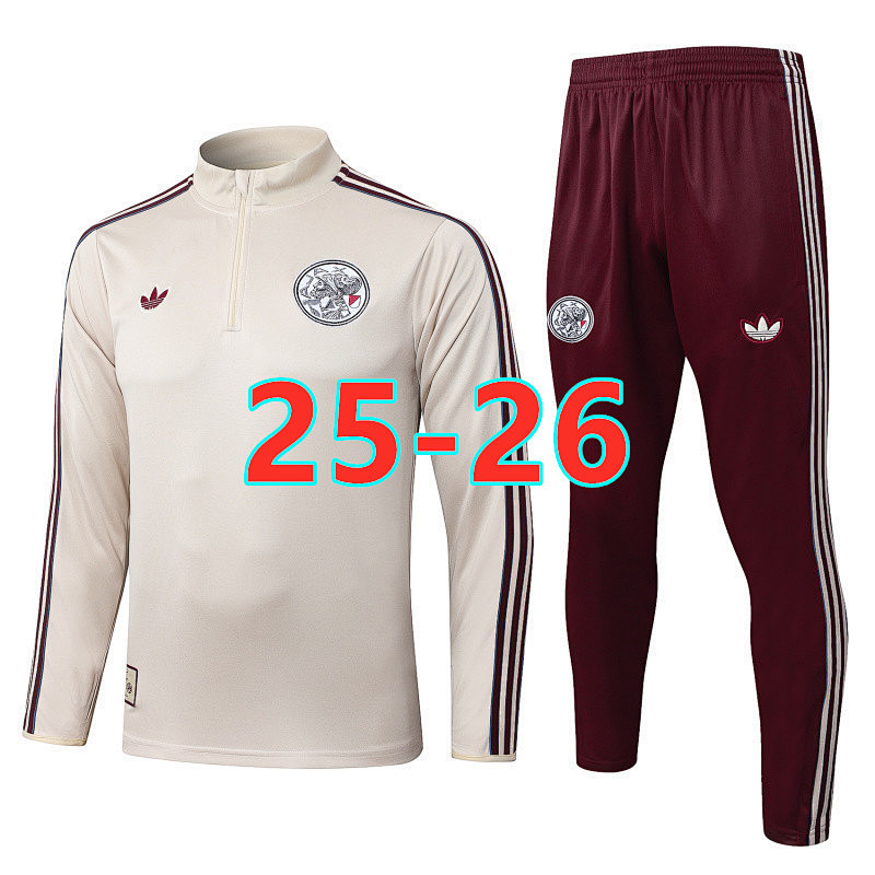 25-26 Ajax Long Sleeve Tracksuit S-2XL B2595