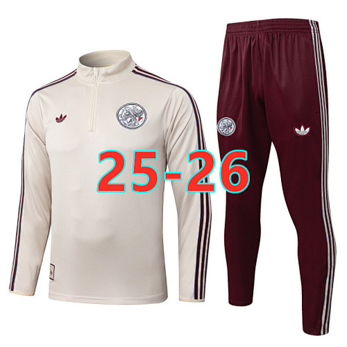 25-26 Ajax Long Sleeve Tracksuit S-2XL B2595