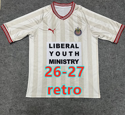 26-27 Chivas Retro Fans Version Jersey S-4XL