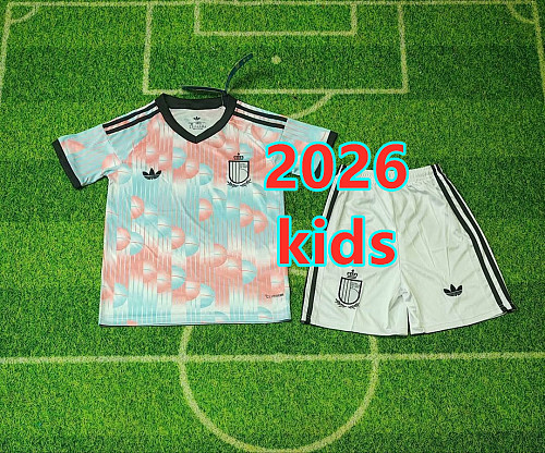 Belgium Away Kids 8 Teams Kit 16 -28 8
