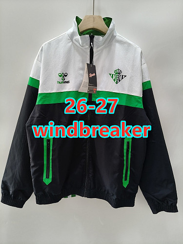 26-27 Real Betis Reversible Windbreaker S-3XL