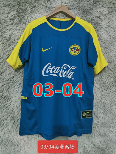 03-04 America Away Retro Jersey S-2XL