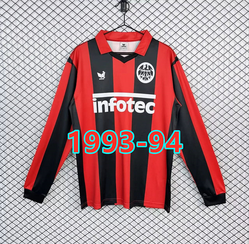 Frankfurt Home Retro Fans Long Sleeve Jersey S-2XL