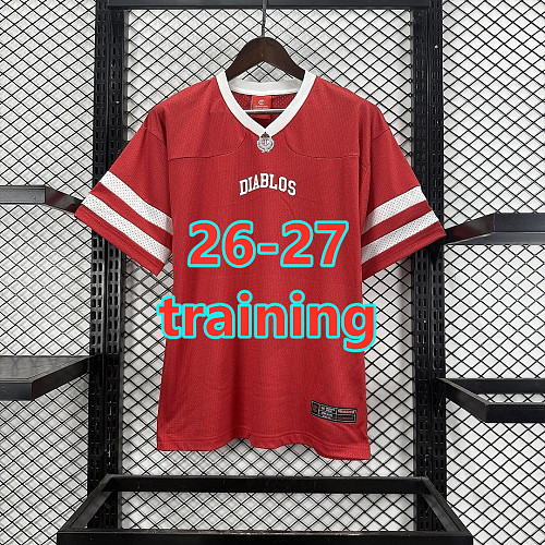 26-27 Toluca Training Fans Version Jersey S-4XL