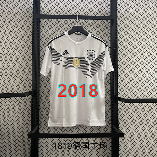 Germany Retro Home Jersey S-2XL