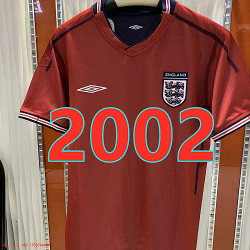 England World Cup Retro Away Jersey S-2XL