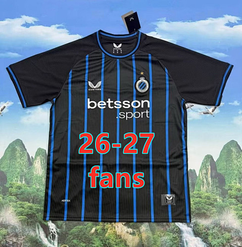 26-27 Brugge Home Fans Version Jersey S-2XL