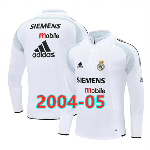 Real Madrid Retro Long Sleeve Tracksuit S-2XL