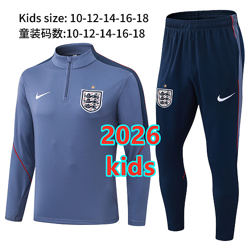 England Kids Long Sleeve Tracksuit 10 -18