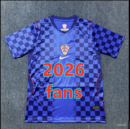 Croatia Away Fans 32 Teams Jersey S-4XL 32