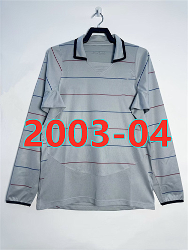 Barcelona Away Retro Fans Long Jersey S-2XL