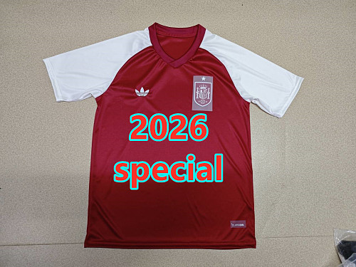 Spain Special Fans Version Jersey S-4XL