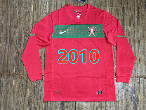 Portugal Home Retro Long Jersey S-2XL
