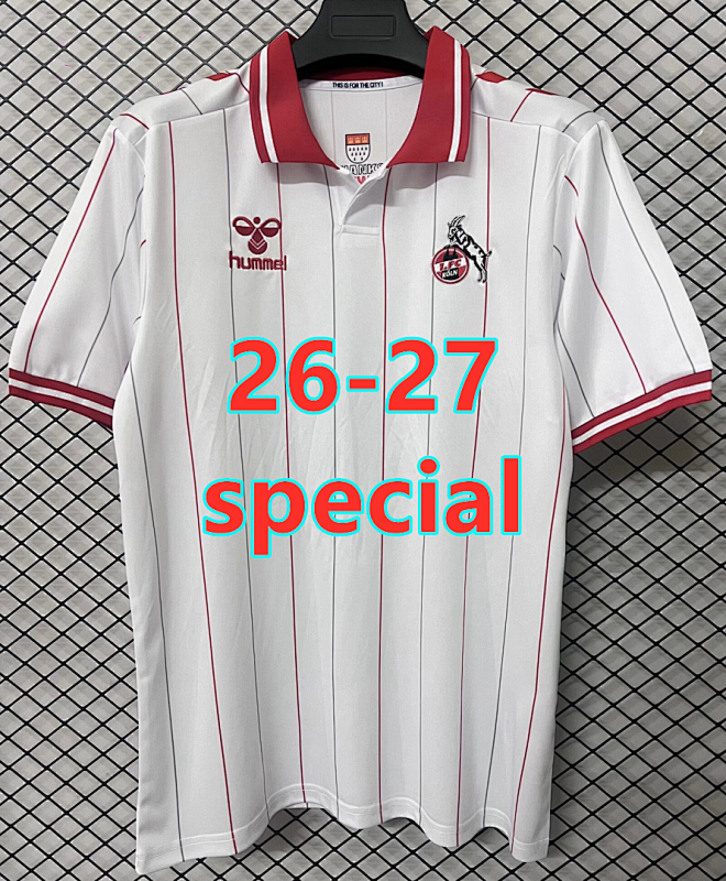26-27 Koln Special Fans Version Jersey S-4XL