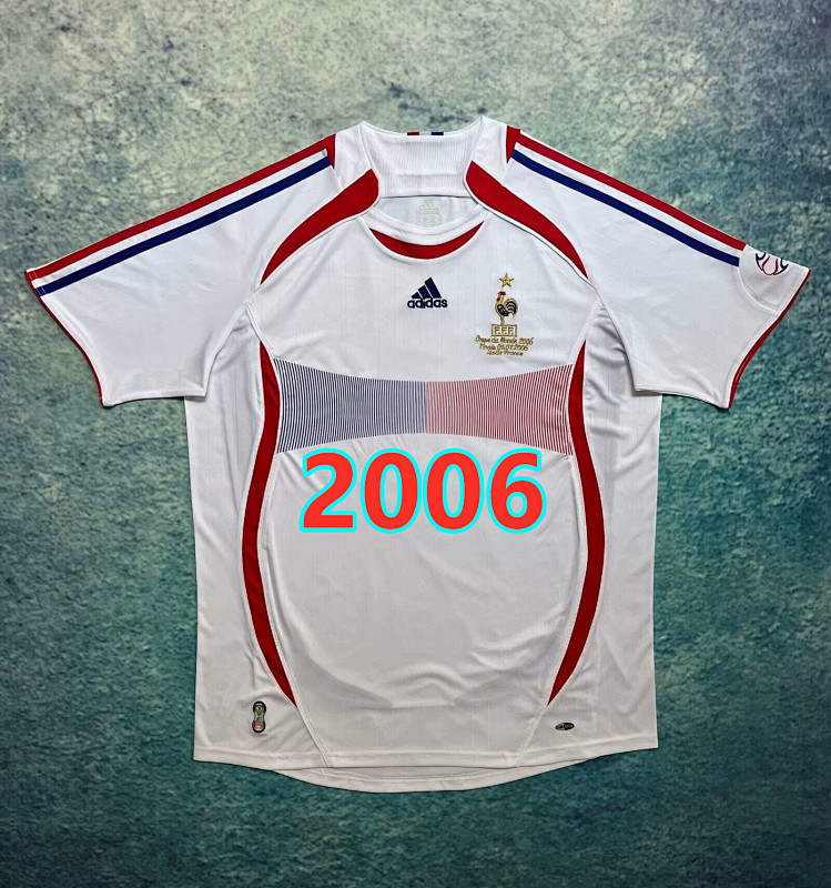 France Retro Away Jersey S-Xxl