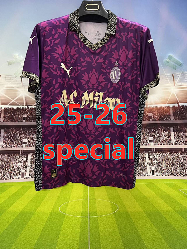 25-26 AC Milan Special Fans Version Jersey S-2XL AC