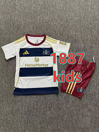 Hamburger SV Retro Kids Jersey+shorts Kit 16 -28 7