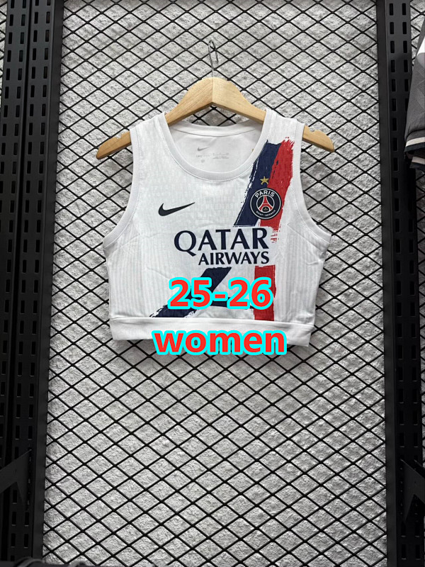 Balenciaga 25-26 Paris Psg Away Women Vest Jersey S-Xl