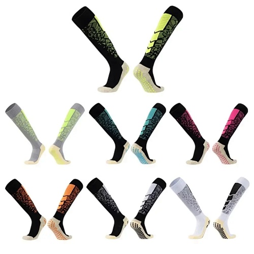 Long Cotton Fiber Latex Socks For Adult