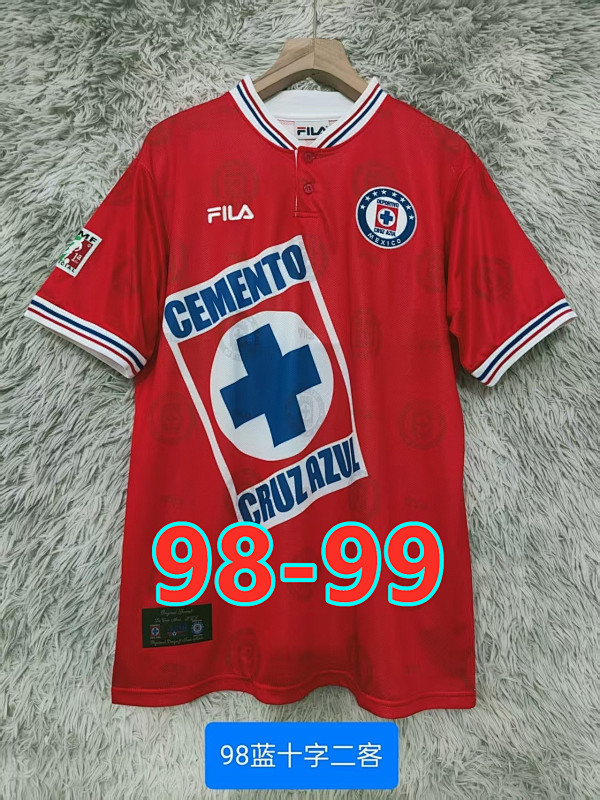 98-99 Cruz Azul Third Retro Jersey S-2XL