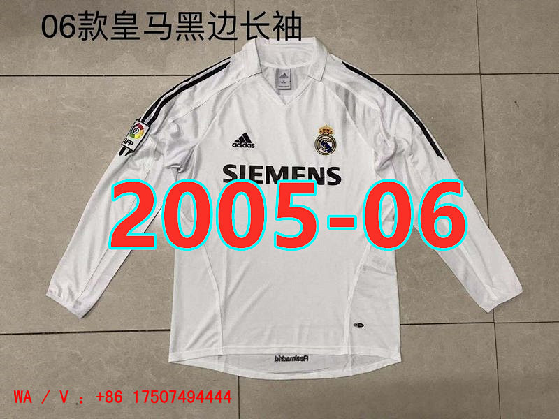 Real Madrid Retro S-Xl Jersey