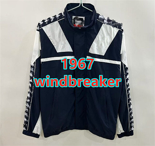 Manchester United Retro Embroidery Windbreaker S-2XL