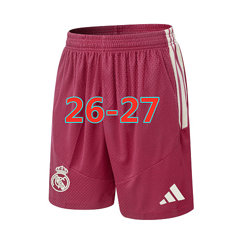26-27 Real Madrid Player Version Shorts S-3XL