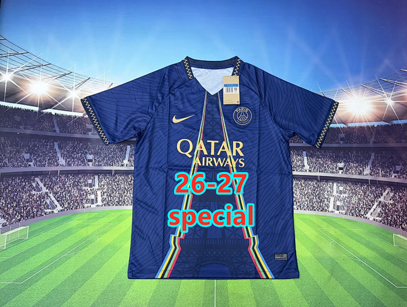 Balenciaga 26-27 Paris Psg Special Fans Version Jersey S-2XL