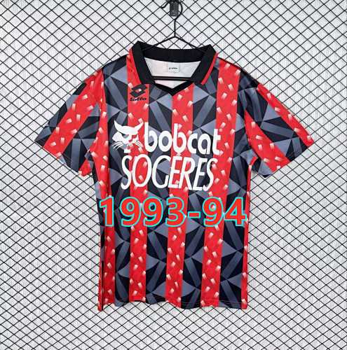 Ogc Nice Home Retro Fans Version Jersey S-2XL