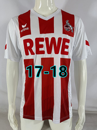 17-18 Koln Home Retro Jersey S-2XL