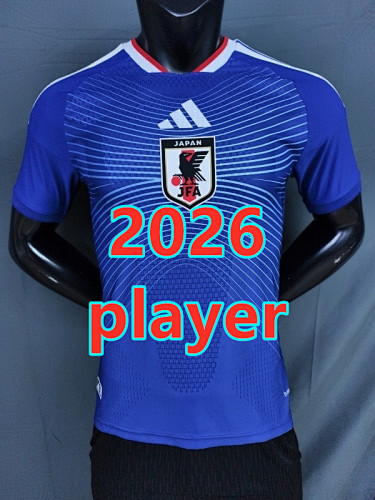 Japan Home Player Version Jersey S-3XL