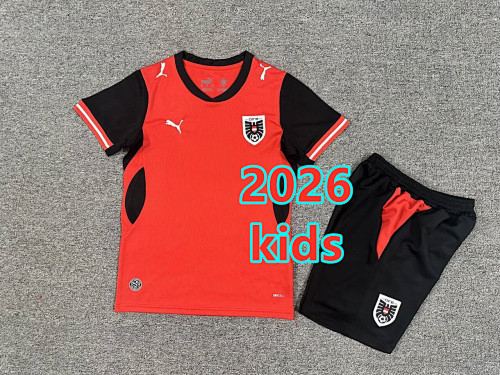 Austria Home Kids Jersey+shorts Kit 16 -28