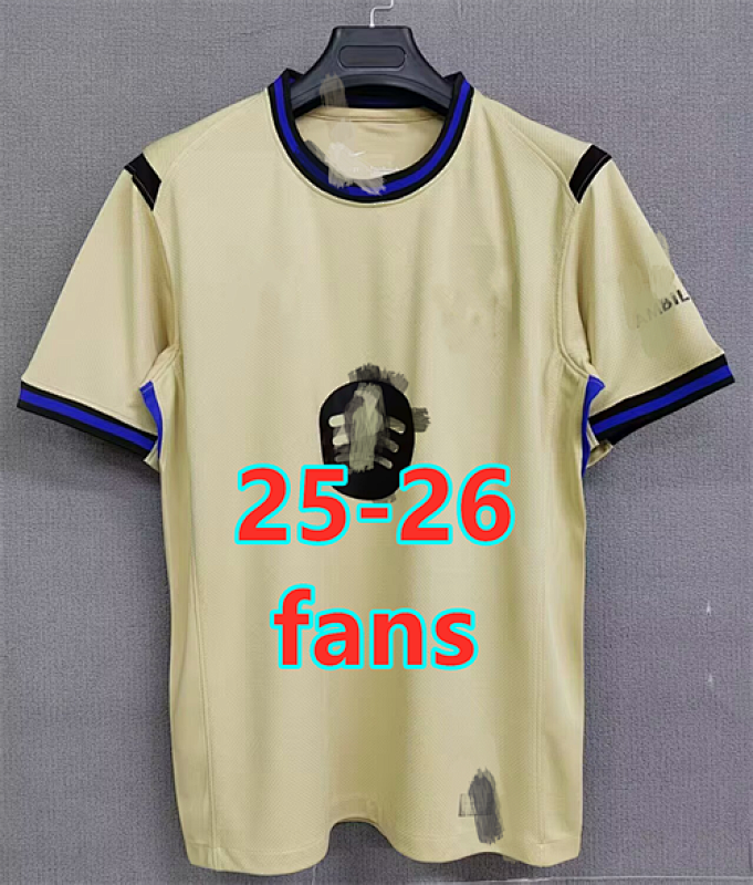 25-26 Barcelona Away Fans Version Jersey S-4XL