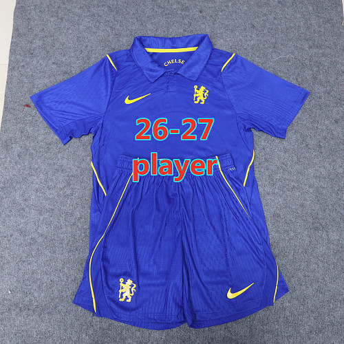 26-27 Chelsea Home Player Short Sleeve Kit S-2XL