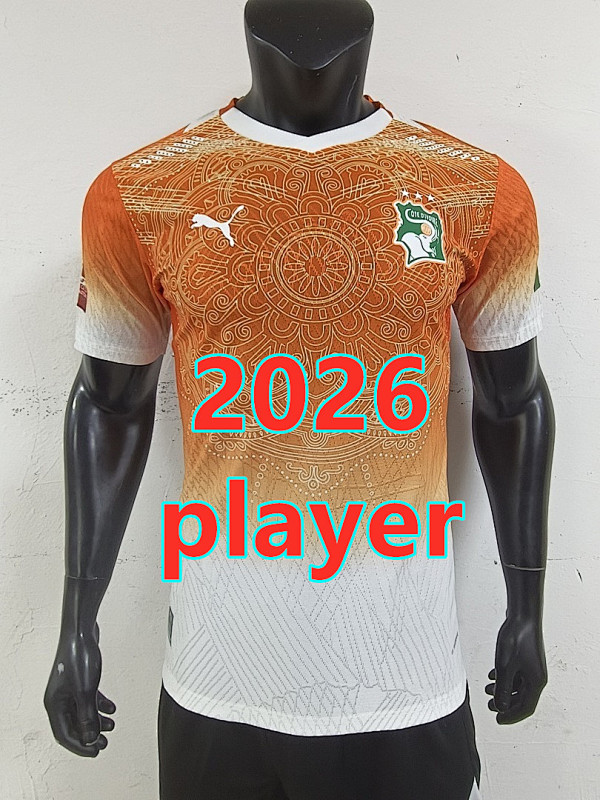 Cote D'Ivoire Special Player Version Jersey S-2XL