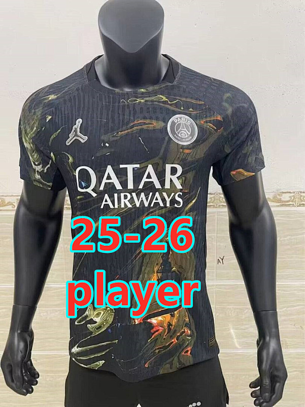 Balenciaga 25-26 Paris Psg 5th Player Version Jersey S-3XL