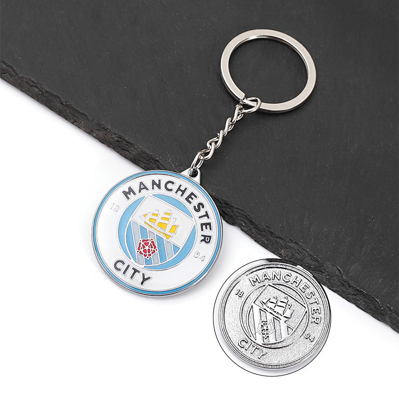 25-26 Manchester City Reversible Key Chain