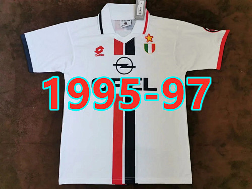 AC Milan Retro TopThai Quality Away Jersey S-2XL AC