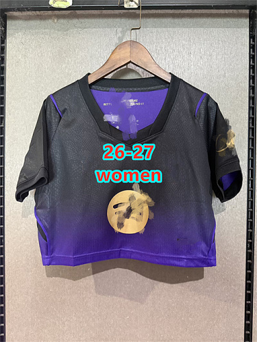 26-27 Barcelona Away Women Short Jersey S-2XL