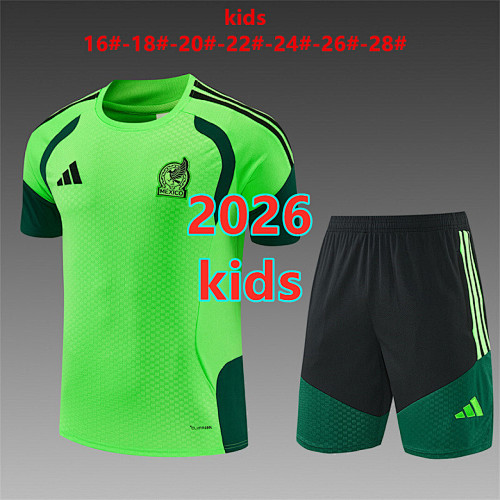 Mexico Kids Short Sleeve Tracksuit 16 -28