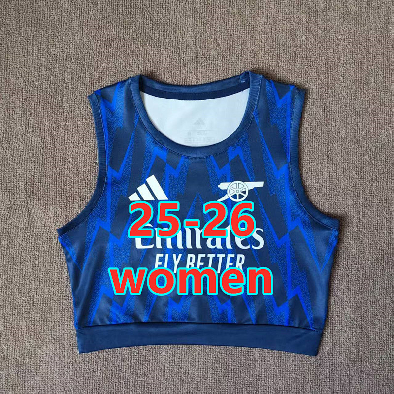 25-26 Arsenal Away Women Vest Jersey S-Xl
