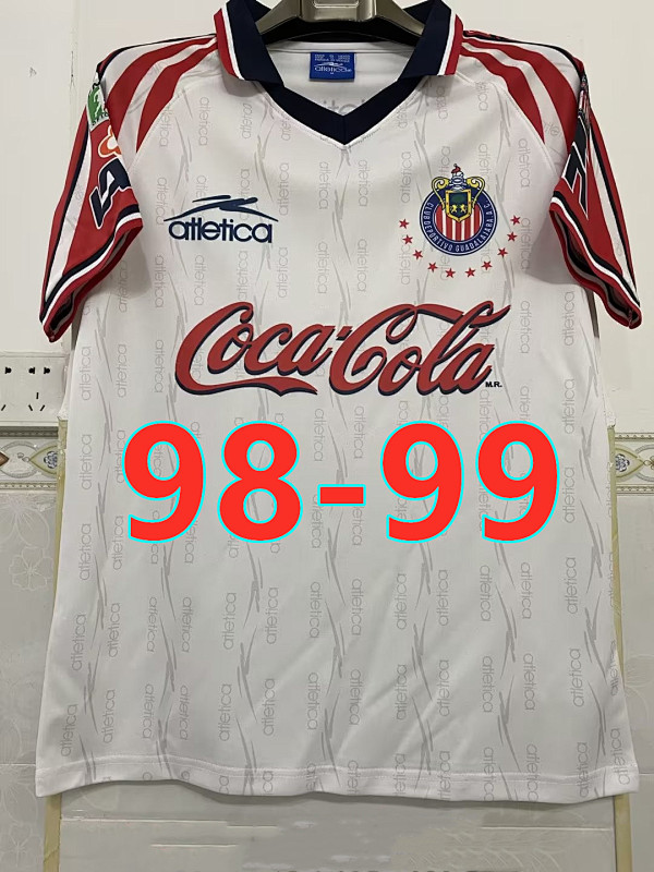 Chivas Retro 98-99 Away Jersey S-2XL