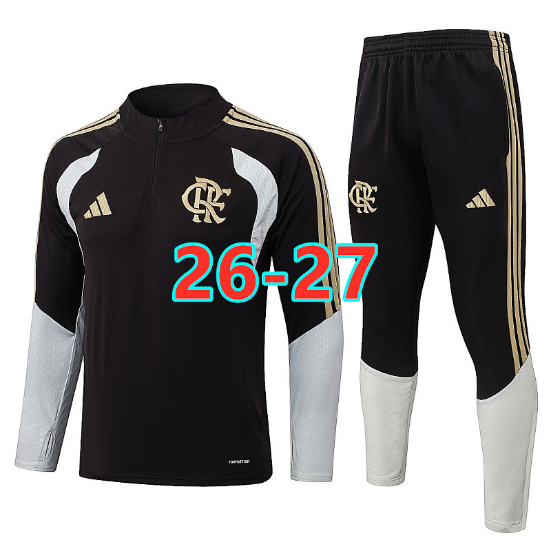 26-27 Flamengo Long Sleeve Tracksuit S-2XL