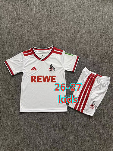 26-27 Koln Kids Home Jersey+shorts Kit 16 -28