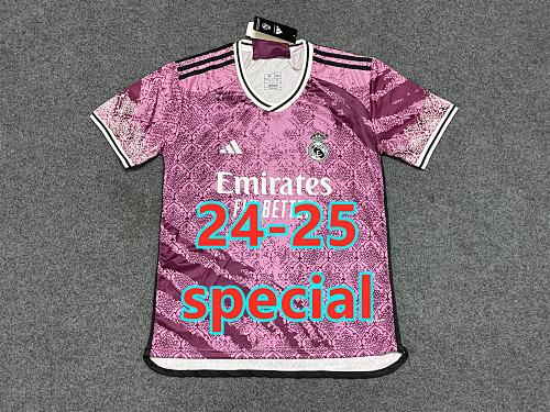 24-25 Real Madrid Special Fans Version Jersey S-2XL