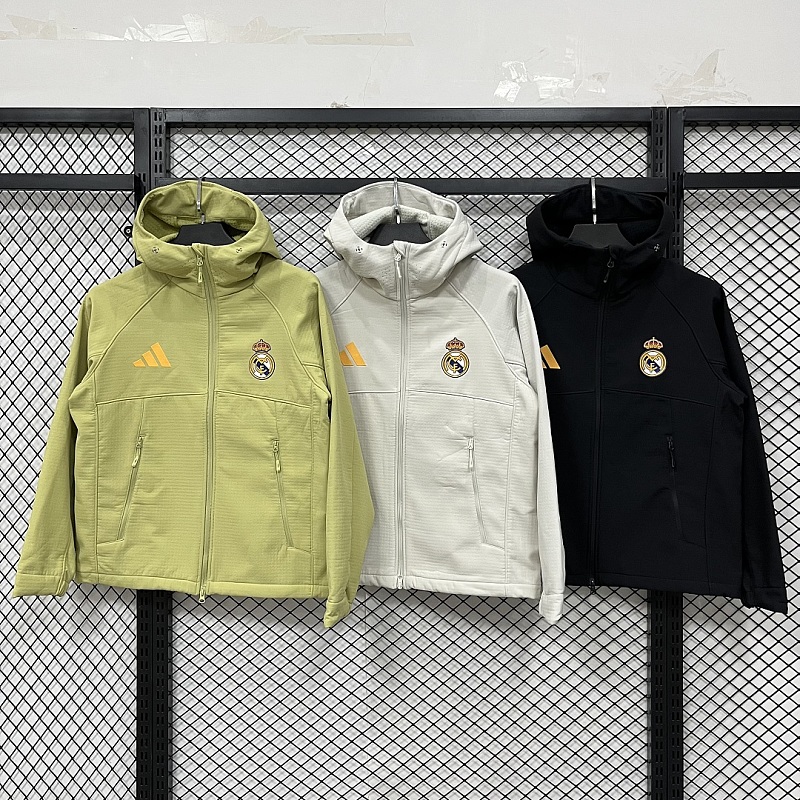 26-27 Real Madrid Outdoor Jackets S-3XL