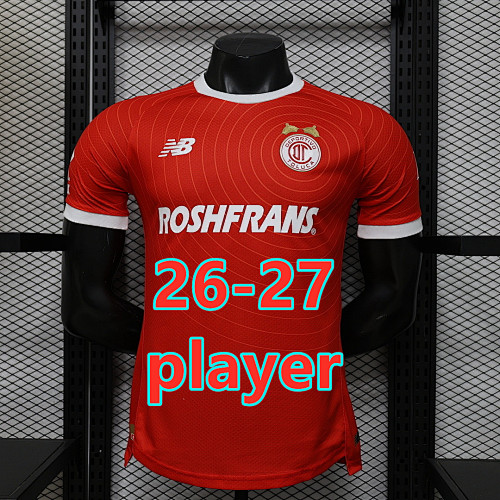 26-27 Toluca Home Player Jersey S-4XL